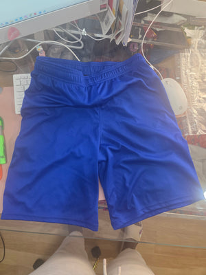 outh Extra Large Royal Blue Under Armour Athletic Shorts