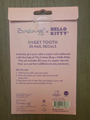 Creme Shop x Hello Kitty Sweet Tooth Nail Decals