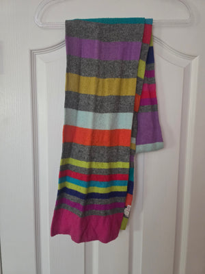 Xhilaration Multi-Colored Striped Scarf - Gently Used 