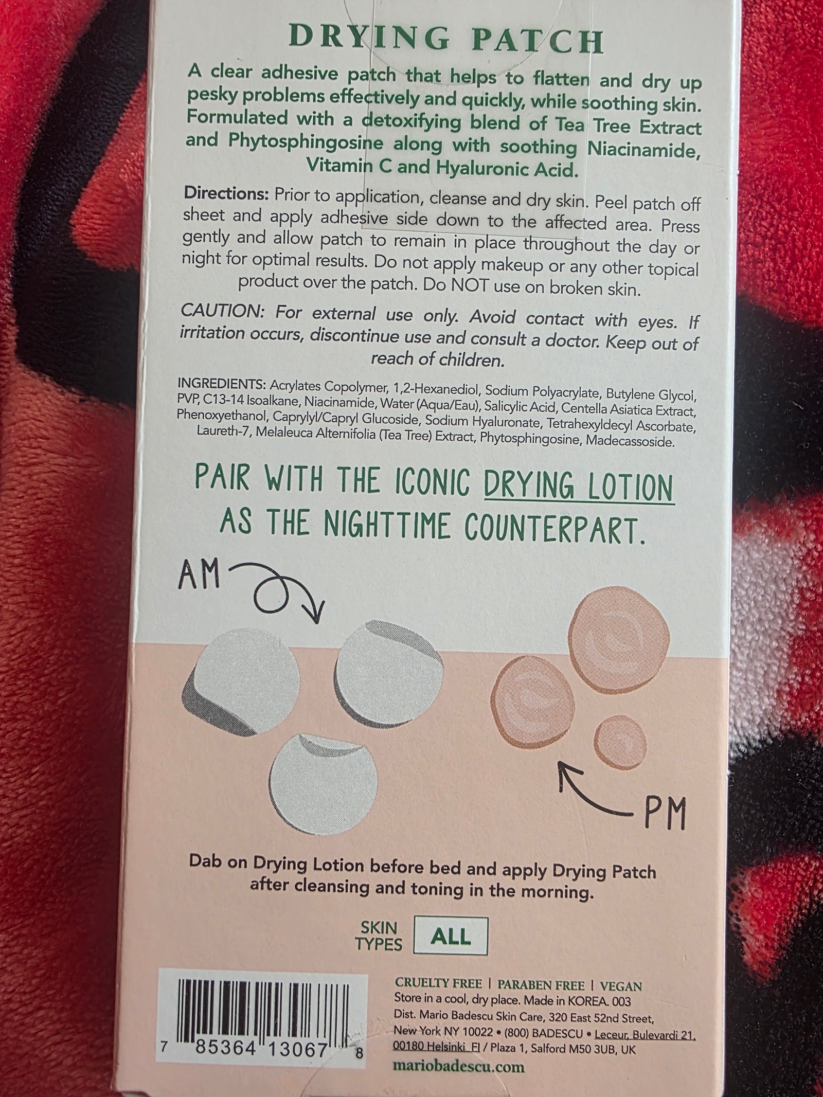 Mario Badescu Clear Drying Patches (36 Patches)