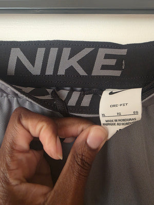 Mens Nike Basketball Shorts (Size XL) Metallic Grey NWT