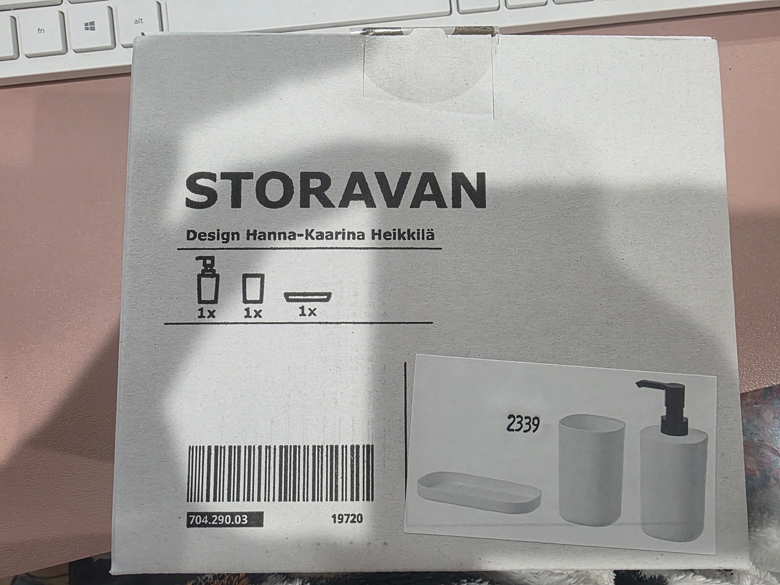 3-pc Bathroom Accessory Set