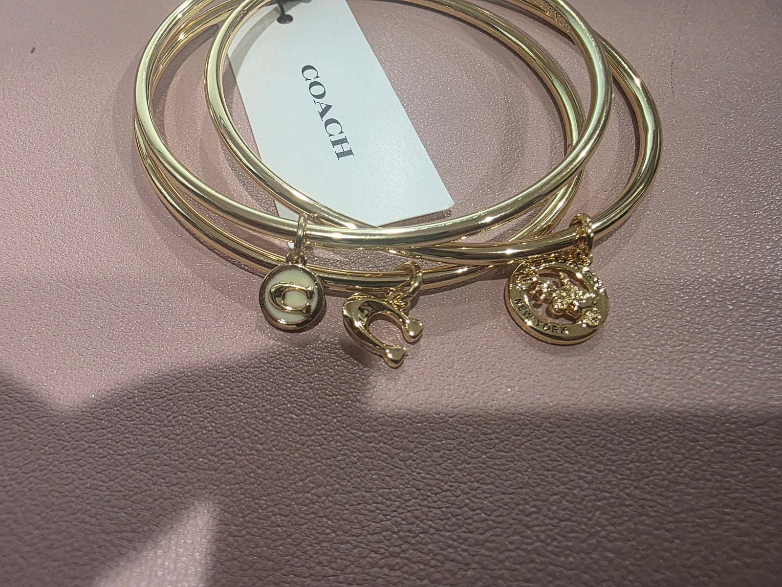 Trio Set of Horse and Carriage Signature Bangles