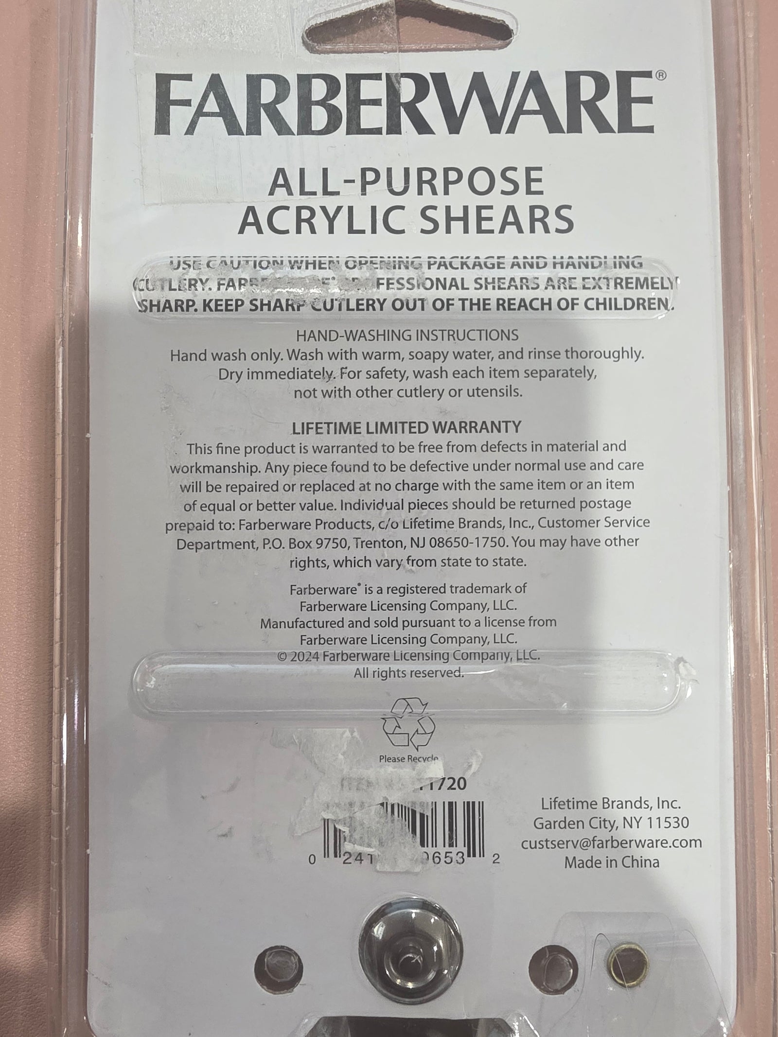 Faberware Professional All Purpose Acrylic Shears