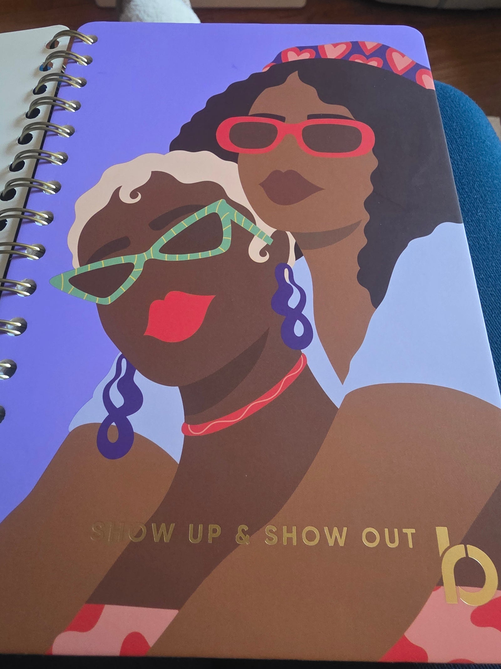 African American Women Empowerment "Show Up & Show Out" Everyday Journal (240 Lined Pgs.)