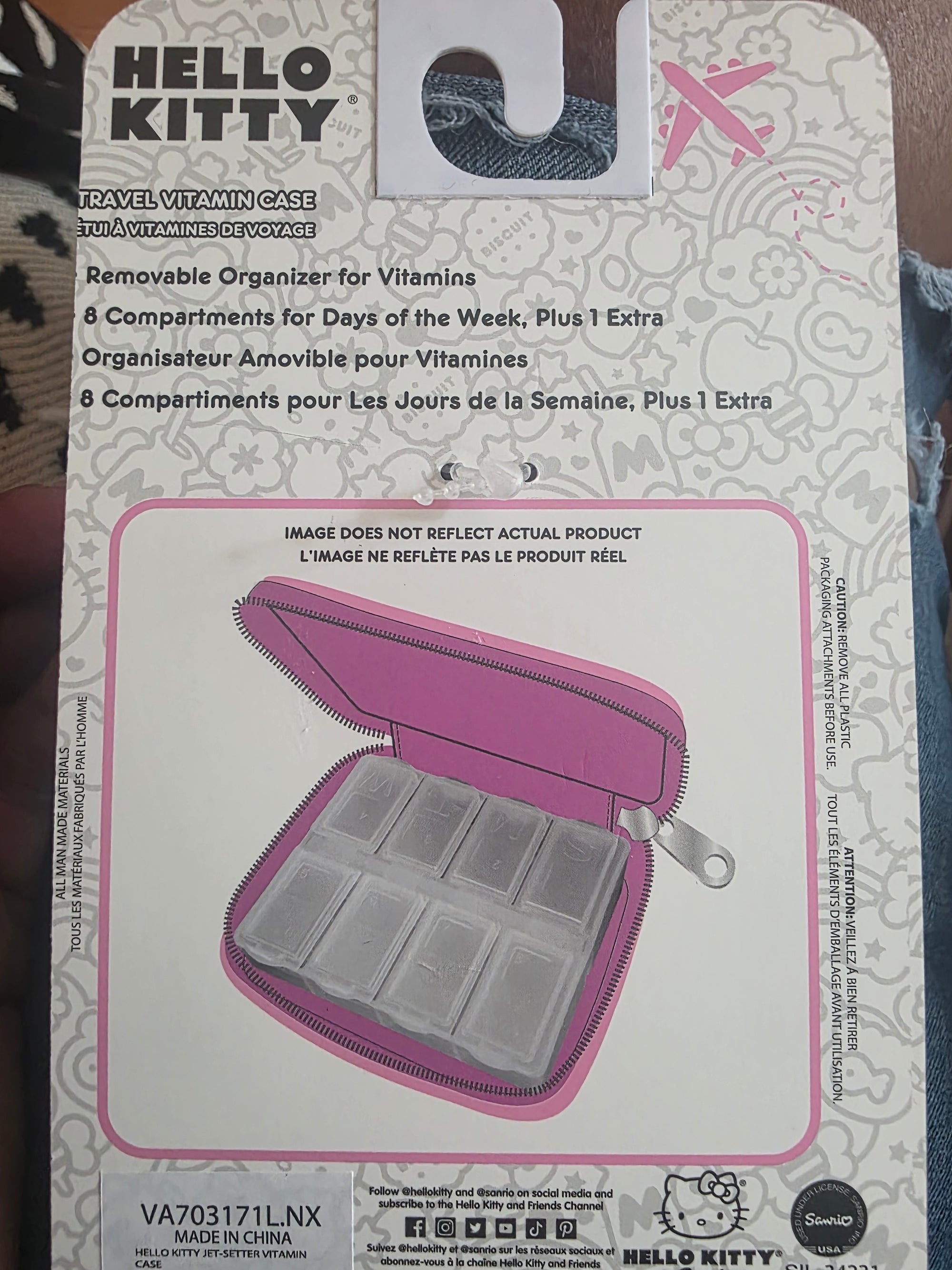 Travel Vitamin Case