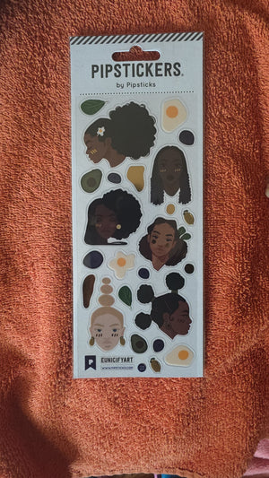 Urban Women Stickers African American