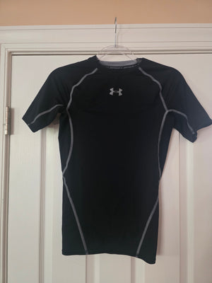 Mens Under Armour (Size Small) Black Gently Used
