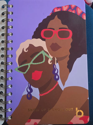 African American Women Empowerment "Show Up & Show Out" Everyday Journal (240 Lined Pgs.)
