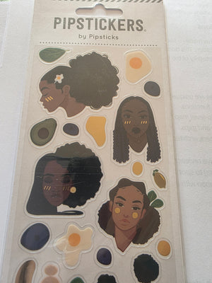 Urban Women Stickers African American