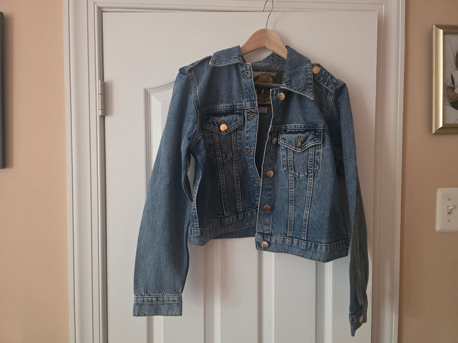 MK Classic Style Jean Jacket (Size Medium)