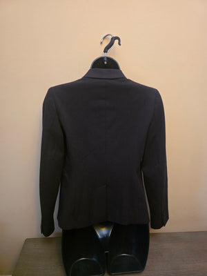 Womens Ann Taylor LOFT Plum One Button Blazer (Size 00P - Petite) - Gently Used