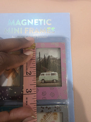 Multicolored Magnetic Mini Frames (Includes 8 "Deluxe" Frames)