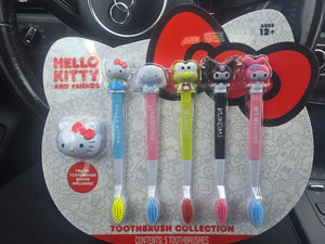 Hello Kitty and Friends Toothbrush Collection (Set of 5)