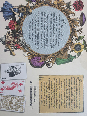 Alice in Wonderland Giant Playing Cards