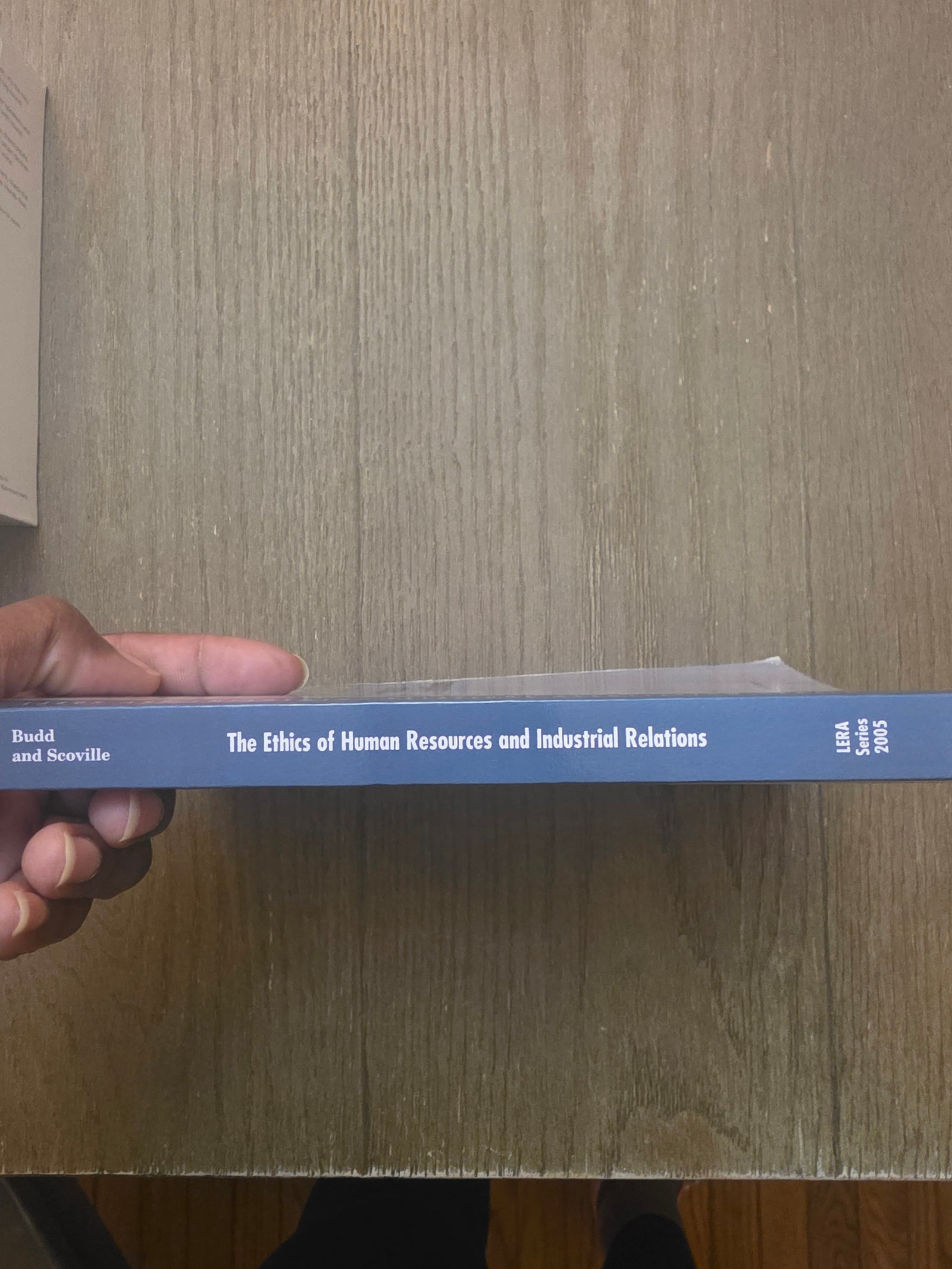 Ethics of Human Resources and Industrial Relations