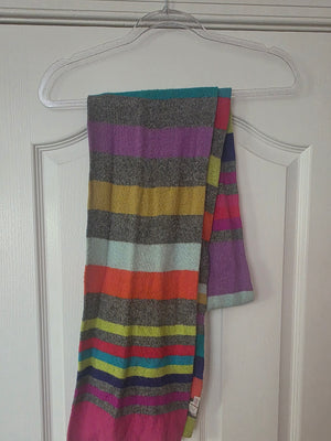 Xhilaration Multi-Colored Striped Scarf - Gently Used 