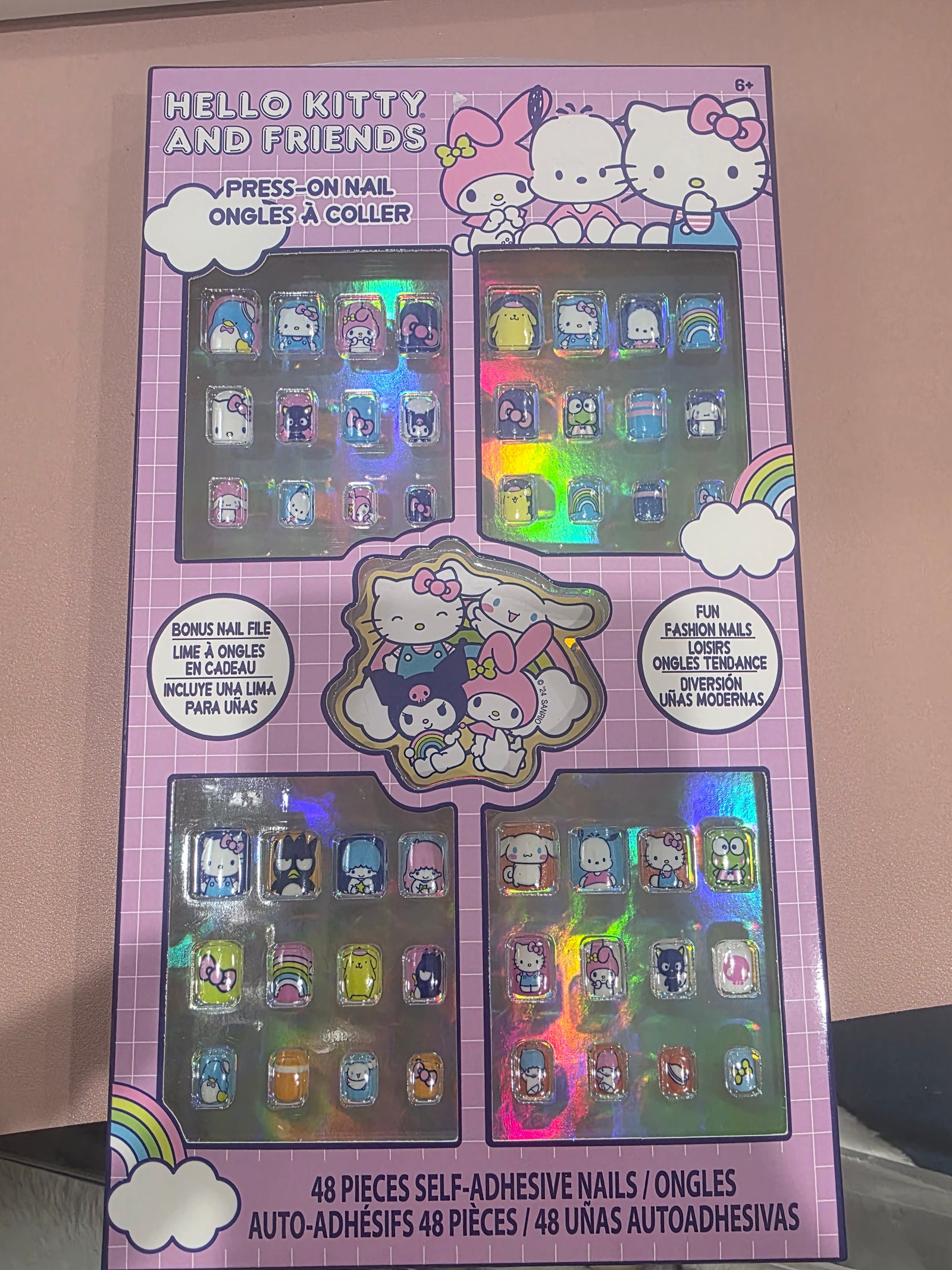 Hello Kitty and Friends Mini Press On Nails