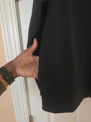 Calvin Klein Matte Bomber Jacket (Black Beauty)- Size MEDIUM