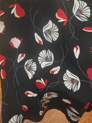 Loft Spaghetti Strap Floral Top (Medium)
