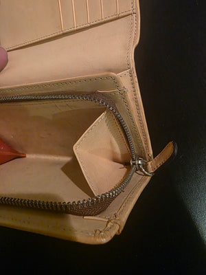 Coach Signature Bi-Fold Wallet (Good Condition)