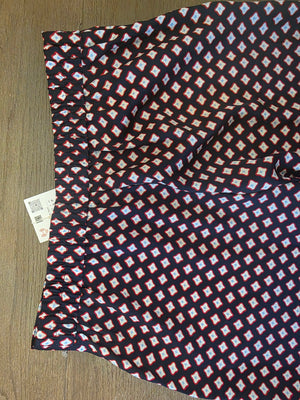 Women’s Zara Abstract Geometric Bold Patterned Pants (Size Small)