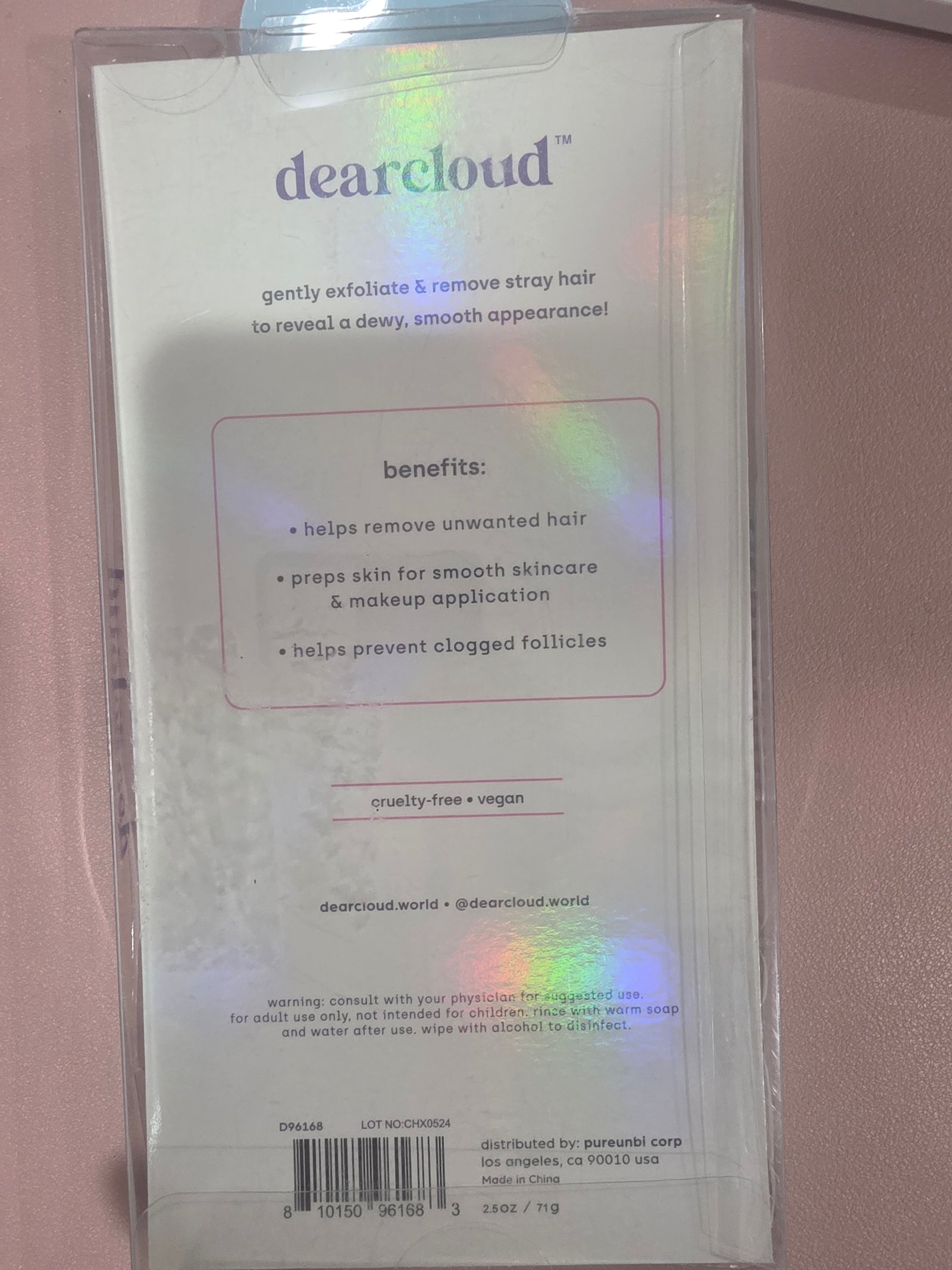 Dearcloud Smoothing Dermaplane Facial Razor Set (Pack of 3)