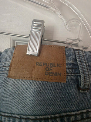 Light Blue Acid Wash Denim Shorts (IT 44/US 30) Straight Republic of Denim - Bought from Italy (Gently Used)