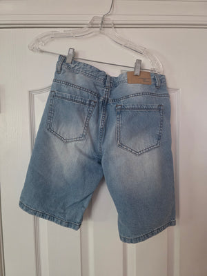 Light Blue Acid Wash Denim Shorts (IT 44/US 30) Straight Republic of Denim - Bought from Italy (Gently Used)