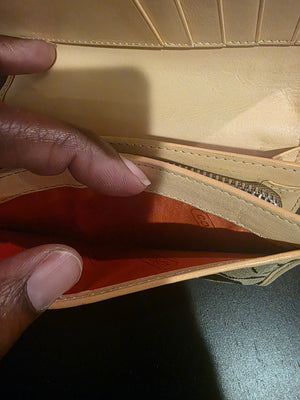 Coach Signature Bi-Fold Wallet (Good Condition)