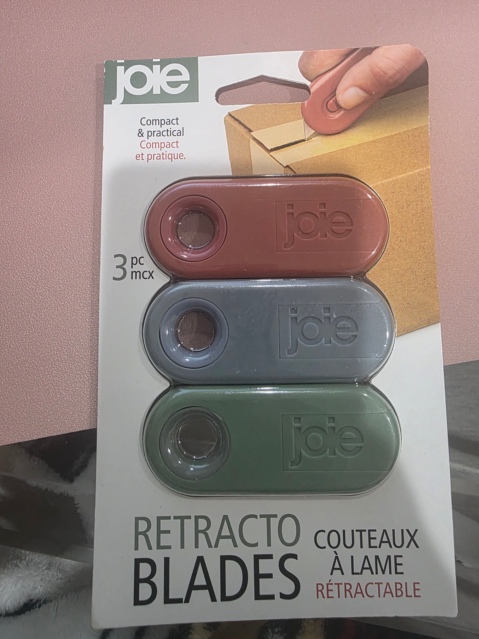 Joie Retracto Blades (Multi-Colored) 3-Pc Set