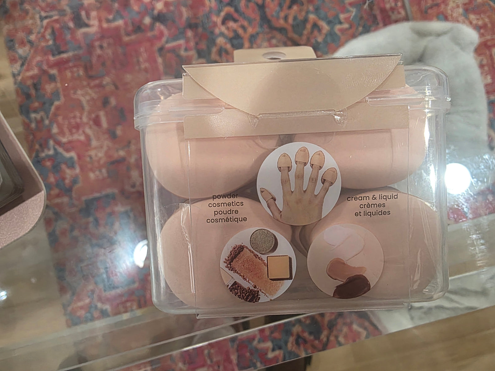 32-PC Beige Finger Puffs