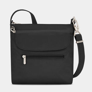 Black Travelon Anti-Theft Mini Shoulder Bag