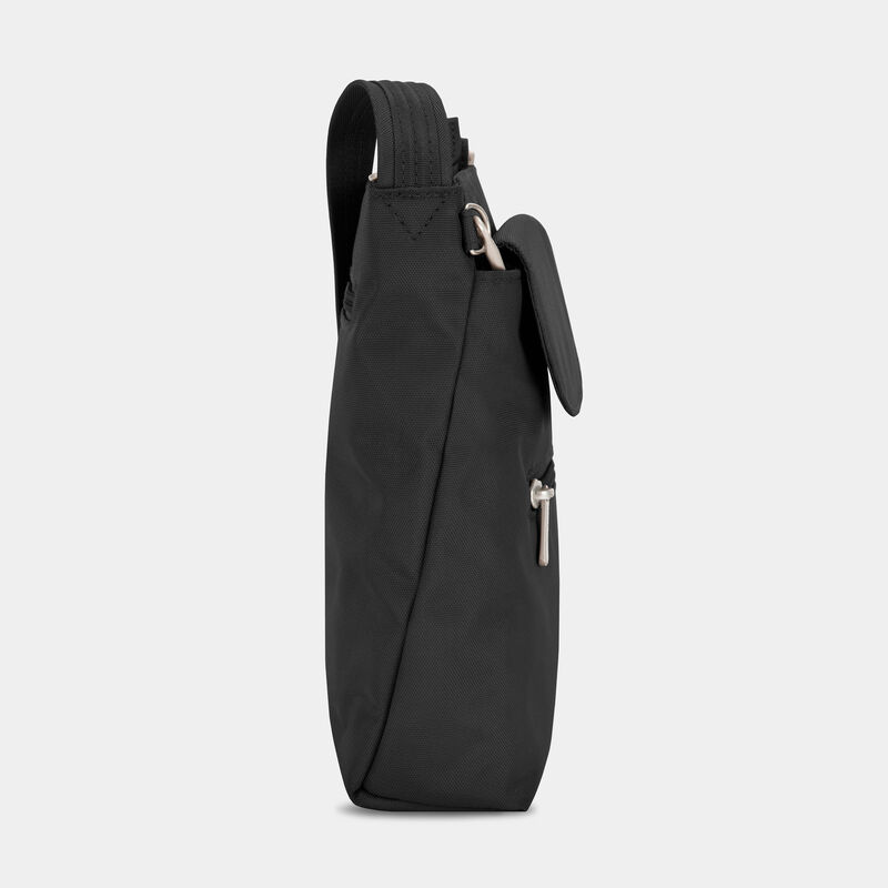 Black Travelon Anti-Theft Mini Shoulder Bag