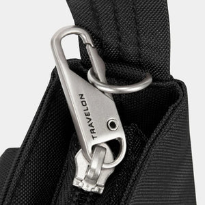Black Travelon Anti-Theft Mini Shoulder Bag