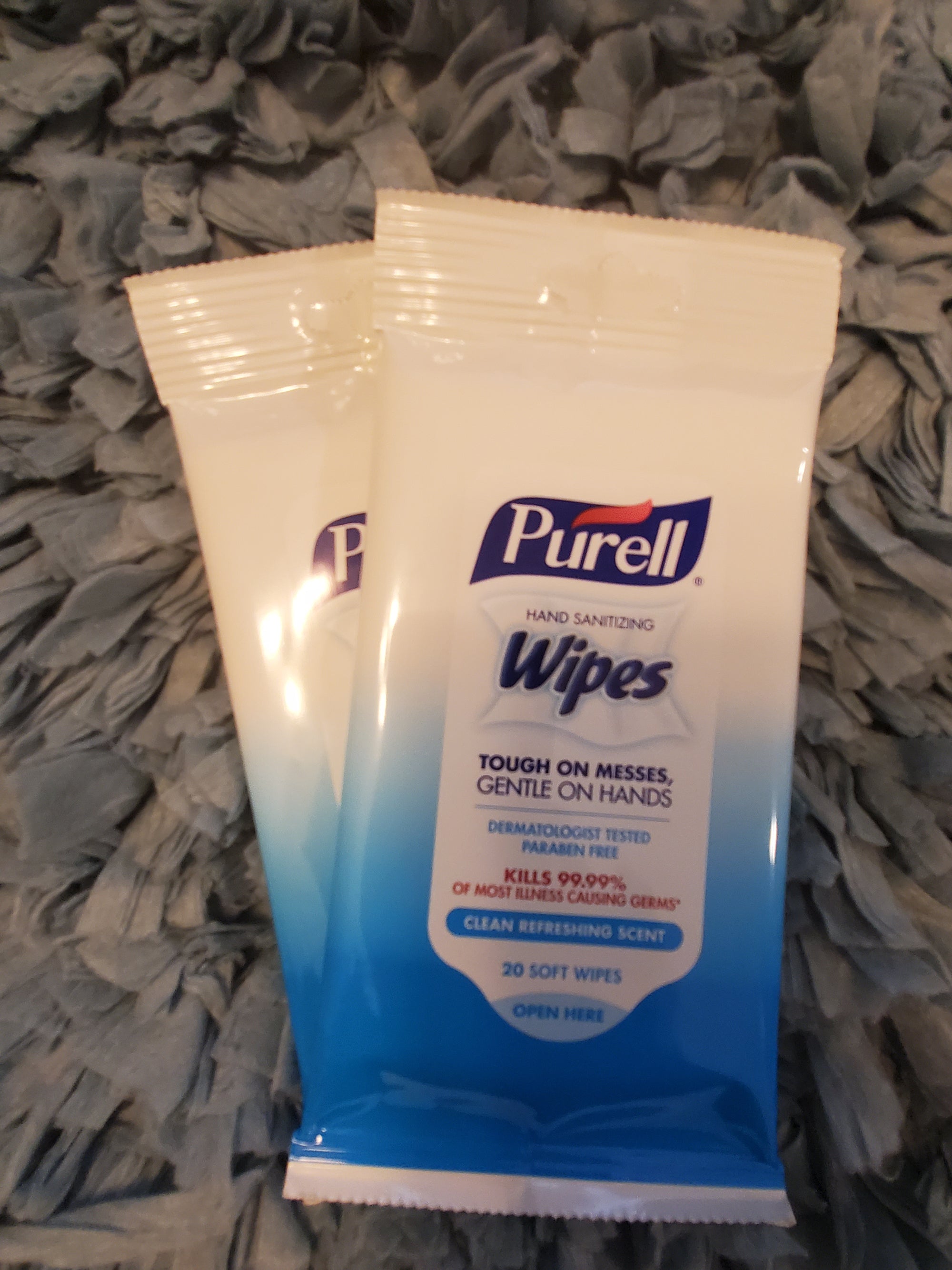 Purell Clean Refreshing Scent Hand Sanitizing Wipes (20 Soft Wipes/Package)