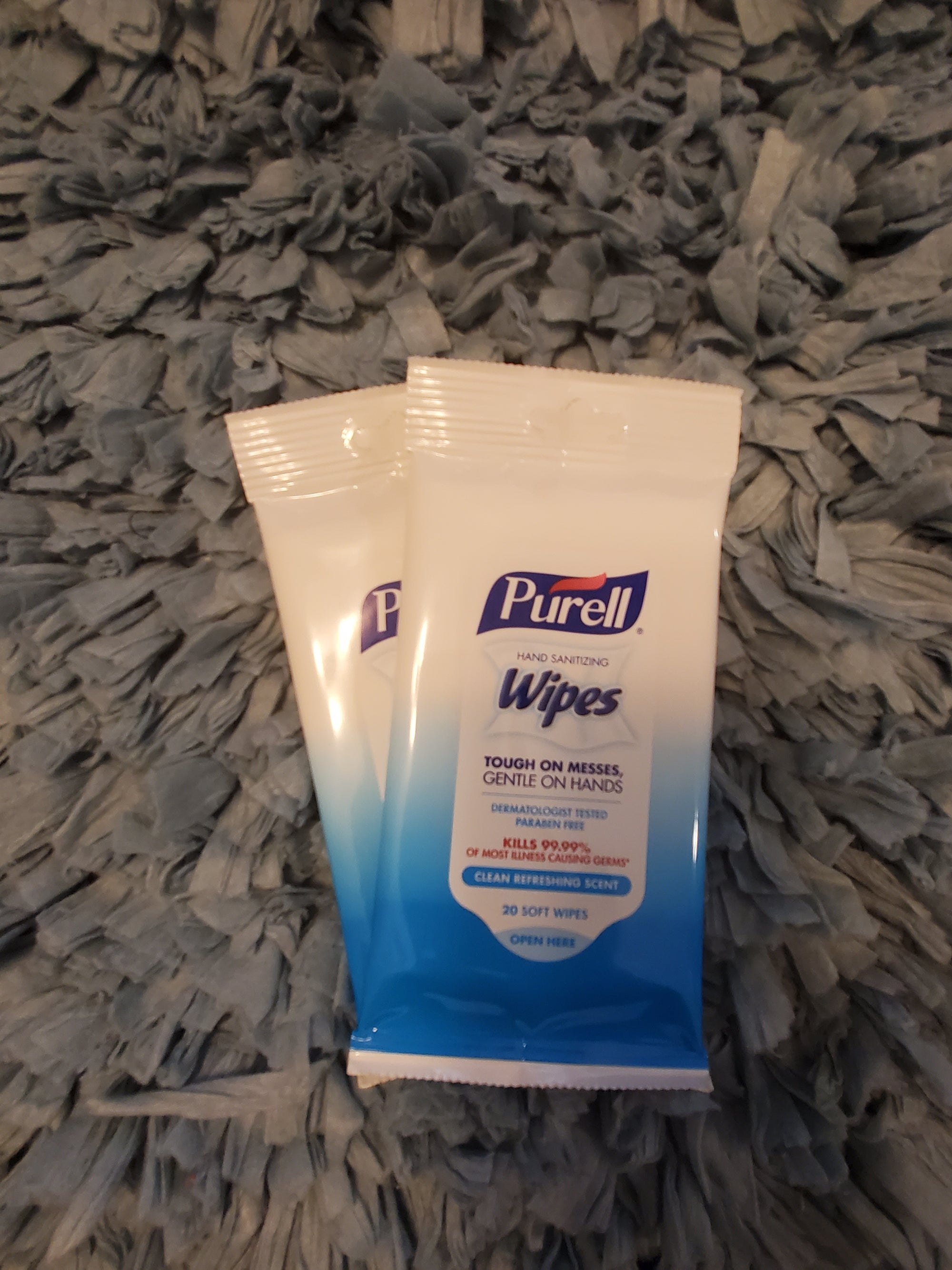Purell Clean Refreshing Scent Hand Sanitizing Wipes (20 Soft Wipes/Package)