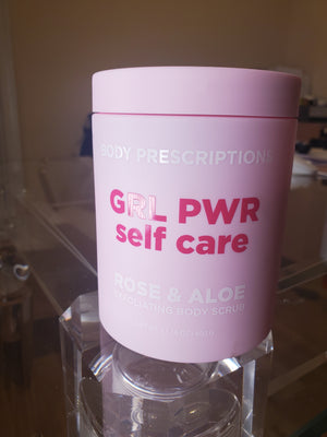 Grl Pwr Self Care Rose & Aloe Exfoliating Body Scrub (Body Prescriptions)