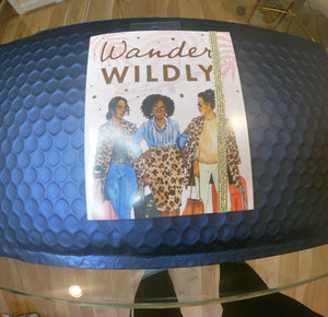 Wander Wildly Sticker Book featuring Diverse African American Women