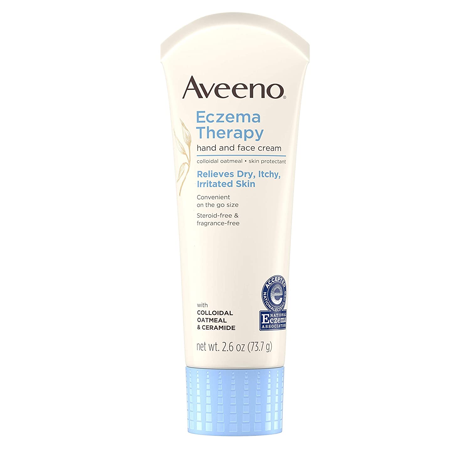 ﻿AVEENO Eczema Therapy Hand and Face Cream (2.6 Ounces)
