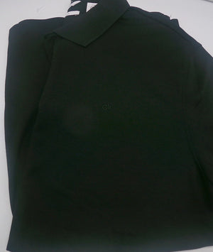 CALVIN KLEIN Liquid Touch Men's Jet Black Polo Shirt