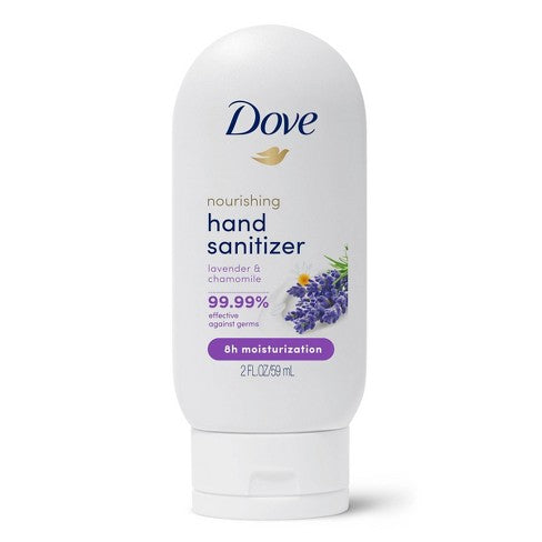 DOVE Nourishing Lavender & Chamomile Hand Sanitizer (2 Fluid Ounces/Container)