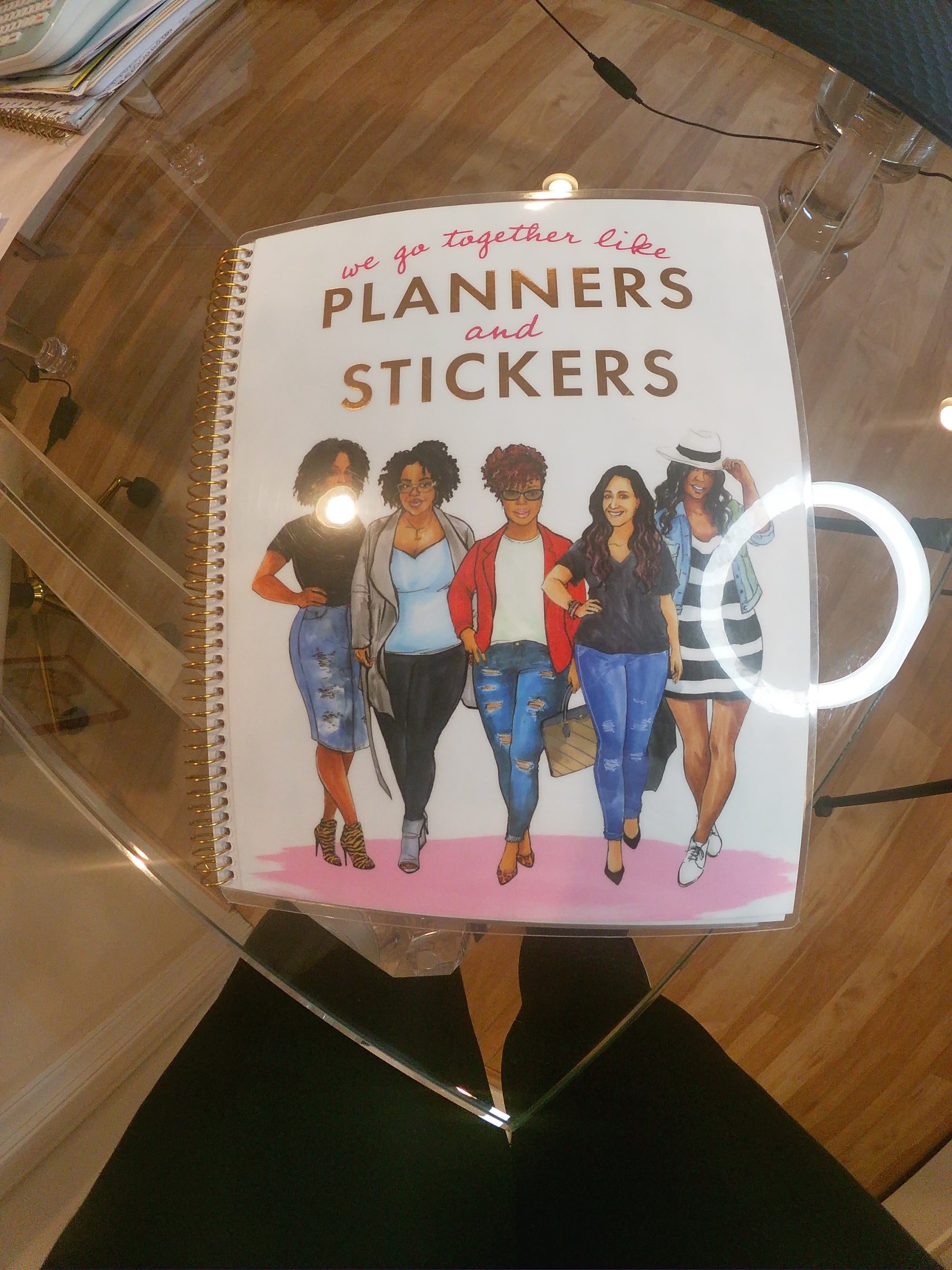 Diverse African American Women Planners and Stickers Album