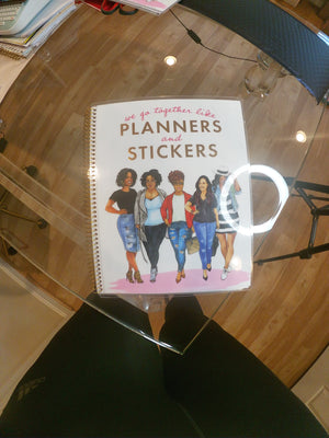 Diverse African American Women Planners and Stickers Album