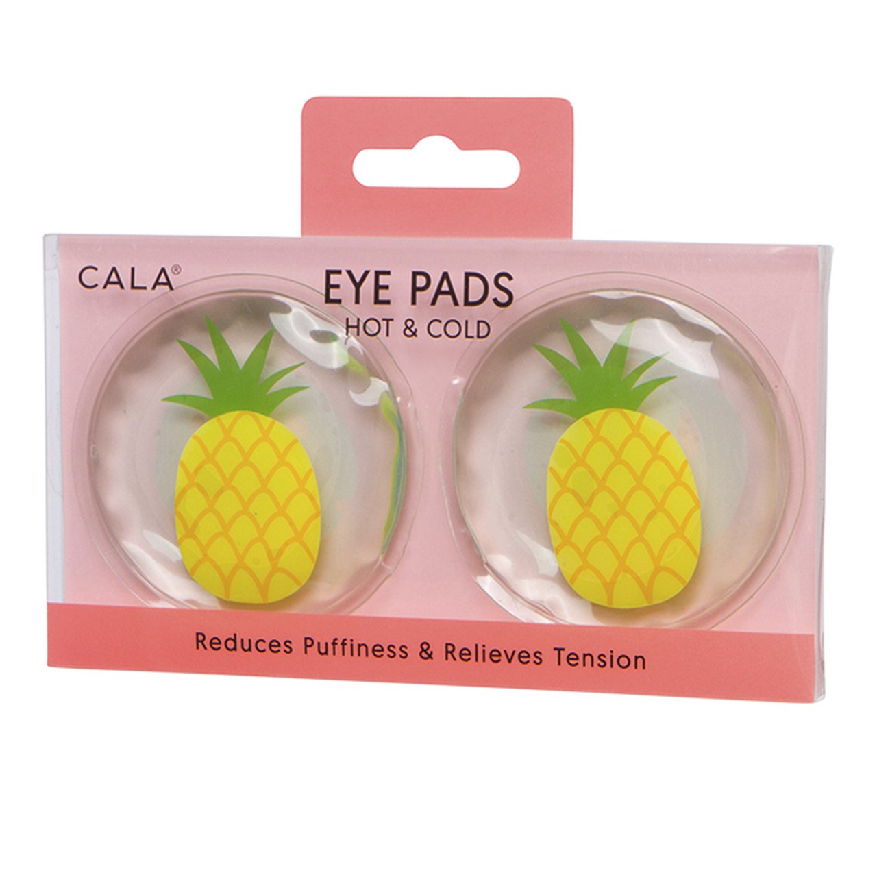CALA COSMETICS Pineapple Printed Hot & Cold Gel Eye Pads 