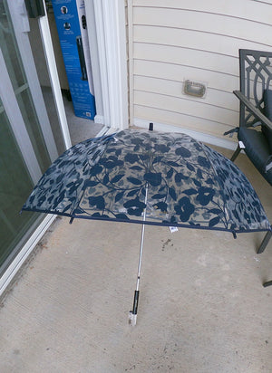 Kate Spade Royal Blue Garden Vine Bubble Umbrella