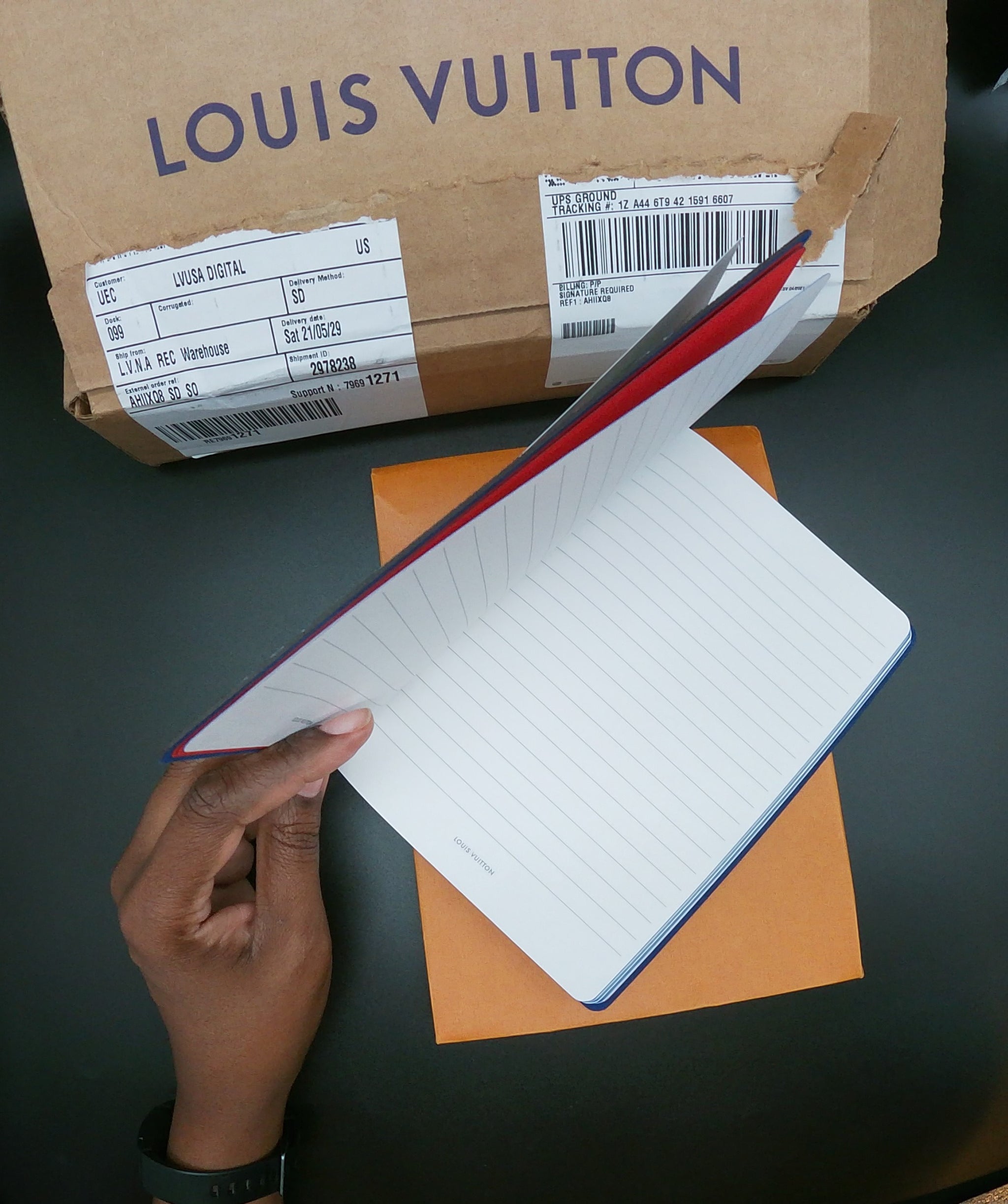 louis vuitton notebook refill