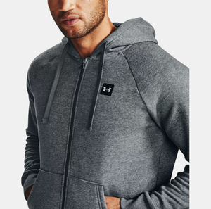 UA Charcoal Heather Grey Hoodie (Size Small - Mens)