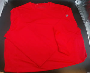 RED Under Armour Performance Tee (Size Small)