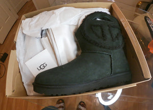 Black Ugg xTelfar Boots (Size 10)